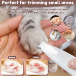 Load image into Gallery viewer, Universal Pet Paw Trimmer – LED &amp; Waterproof
